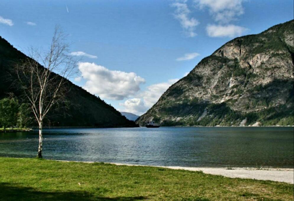 Kvammehuset Pa Gamle Laerdalsoyri Villa Luaran gambar