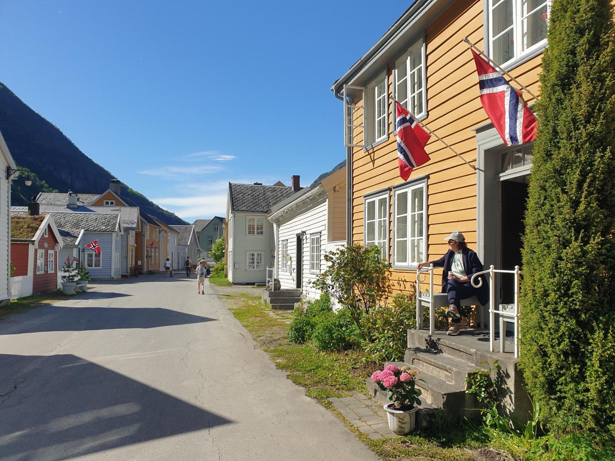 Kvammehuset Pa Gamle Laerdalsoyri Villa Luaran gambar