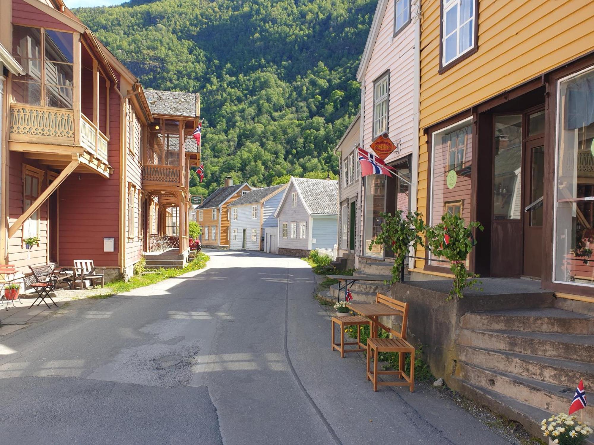Kvammehuset Pa Gamle Laerdalsoyri Villa Luaran gambar